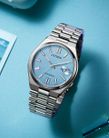 Citizen Mechanical NJ0151-53L Automatic Men Tsuyosa Light Blue Dial Stainless Steel Strap-8