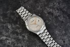Citizen Tsuyosa Automatic Oatmeal White Dial Silver Steel Strap Watch For Men - NJ0151-88W