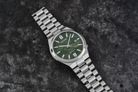 Citizen Mechanical NJ0159-86X Automatic Men Tsuyosa Green Camouflage Dial Stainless Steel Strap-5