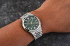 Citizen Mechanical NJ0159-86X Automatic Men Tsuyosa Green Camouflage Dial Stainless Steel Strap-7