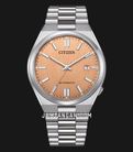 Citizen Mechanical NJ0159-86Z Automatic Men Tsuyosa Salmon Dial Stainless Steel Strap-0