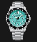 Citizen Mechanical NJ0170-83X Automatic Men Baby Blue Dial Stainless Steel Strap-0
