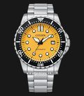 Citizen Mechanical NJ0170-83Z Automatic Men Yellow Dial Stainless Steel Strap-0