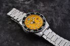Citizen Mechanical NJ0170-83Z Automatic Men Yellow Dial Stainless Steel Strap-5