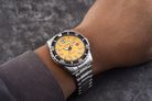 Citizen Mechanical NJ0170-83Z Automatic Men Yellow Dial Stainless Steel Strap-7