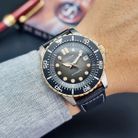 Citizen Mechanical NJ0176-10E Automatic Men Black Dial Black Leather Strap-3