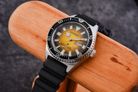 Citizen Promaster NY0120-01X Automatic Men Yellow Gradient Dial Black Rubber Strap-6