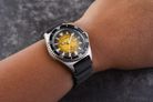 Citizen Promaster NY0120-01X Automatic Men Yellow Gradient Dial Black Rubber Strap-7
