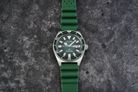 Citizen Promaster NY0121-09X Marine Automatic Diver Green Dial Green Polyurethane Strap-4