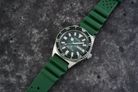 Citizen Promaster NY0121-09X Marine Automatic Diver Green Dial Green Polyurethane Strap-6
