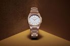 D1 Milano Ultra Thin D1-UTBL02 Eggshell White Dial Rose Gold Stainless Steel Strap-3
