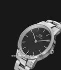 Daniel Wellington Iconic Link DW00100204 Black Dial Stainless Steel Strap-1