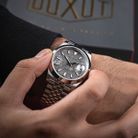 DUXOT Vezeto DX-2061-22 Automatic Meteorite Honey Stone Dial Stainless Steel Strap Limited Edition-2