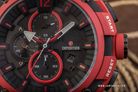 Expedition Chronograph E 6781 MC RIPBARE Men Black Dial Red Rubber Strap-5