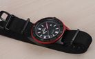 Expedition Automatic E 6819 MA NIPBARE Water Resistant 200M Men Black Dial Nylon Strap-4