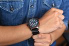Expedition Automatic E 6819 MA NIPBARE Water Resistant 200M Men Black Dial Nylon Strap-7