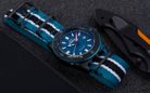 Expedition Automatic E 6819 MA NIPBU Water Resistant 200M Men Blue Dial Nylon Strap-4