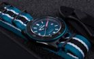 Expedition Automatic E 6819 MA NIPBU Water Resistant 200M Men Blue Dial Nylon Strap-5