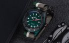 Expedition Automatic E 6819 MA NIPGN Water Resistant 200M Men Green Dial Nylon Strap-5