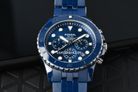 Fossil FB-01 CE5025 Chronograph Men Blue Dial Blue Ceramic Strap-5