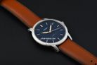 Fossil Minimalist FS5304 Men Blue Dial Light Brown Leather Strap-3