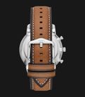 Fossil Neutra FS5963 Chronograph Men Green Dial Tan Eco Leather Strap-2