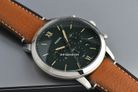 Fossil Neutra FS5963 Chronograph Men Green Dial Tan Eco Leather Strap-4