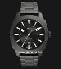 Fossil Machine FS5970 Men Black Dial Smoke Stainless Steel Strap-0