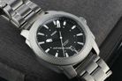 Fossil Machine FS5970 Men Black Dial Smoke Stainless Steel Strap-4