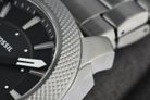 Fossil Machine FS5970 Men Black Dial Smoke Stainless Steel Strap-10