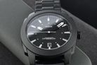 Fossil Machine FS5971 Men Black Dial Black Stainless Steel Strap-5