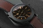 Fossil Machine FS5972 Men Brown Dial Brown Leather Strap-4