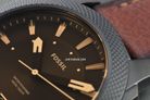 Fossil Machine FS5972 Men Brown Dial Brown Leather Strap-9