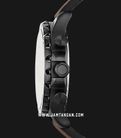 Fossil Nate JR1487 Chronograph Brown Dial Brown Leather Strap-1