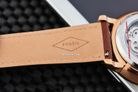Fossil Neutra ME3195 Automatic Skeleton Dial Brown Leather Strap-11
