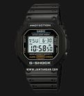 Casio G-Shock DW-5600E-1VDF Origin Digital Dial Black Resin Band-0