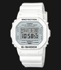 Casio G-Shock DW-5600MW-7DR Marine White Series Digital Dial White Resin Band-0