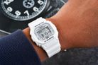 Casio G-Shock DW-5600MW-7DR Marine White Series Digital Dial White Resin Band-7