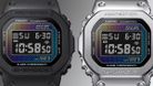 Casio G-Shock DW-5600RW-1DR Rainbow Brick Wall Digital Dial Black Resin Band-11