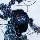 Casio G-Shock DW-5600RW-1DR Rainbow Brick Wall Digital Dial Black Resin Band-13