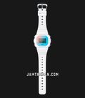 Casio G-Shock DW-5600TL-7DR Beach Time Lapse Series Digital Dial White Resin Band-1