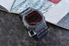 Casio G-Shock DW-B5600G-1DR Digital Dial Black Transparent Resin Band-5