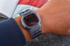 Casio G-Shock DW-B5600G-1DR Digital Dial Black Transparent Resin Band-7