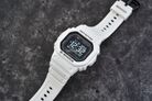Casio G-Shock DW-H5600-7DR Smartwatch G-Squad Heart Monitor Digital Dial White Resin Band-7
