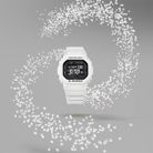 Casio G-Shock DW-H5600-7DR Smartwatch G-Squad Heart Monitor Digital Dial White Resin Band-9