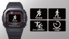 Casio G-Shock DW-H5600MB-1A4JR Smartwatch G-Squad Heart Monitor Digital Dial Black Resin Band (JDM)-4