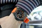 Casio G-Shock Gravitymaster GA-1000-4ADR Master Of G Twin Sensor Digital Compass Orange Resin Band-7