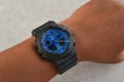 Casio G-Shock GA-100BP-1ADR Blue Paisley Series Digital Analog Striking Blue Dial Black Resin Band-9