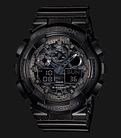 Casio G-Shock GA-100CF-1ADR G-Classic Camouflage Digital Analog Dial Black Resin Band-0