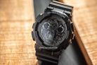Casio G-Shock GA-100CF-1ADR G-Classic Camouflage Digital Analog Dial Black Resin Band-5